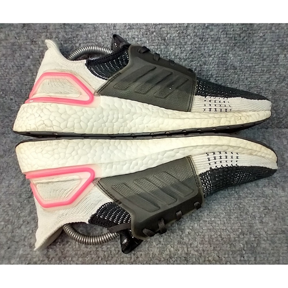 Adidas Ultraboost 19 Womens Running Shoes Core Black Orchid Tint EF1625 Size 9.5 - Picture 5 of 11